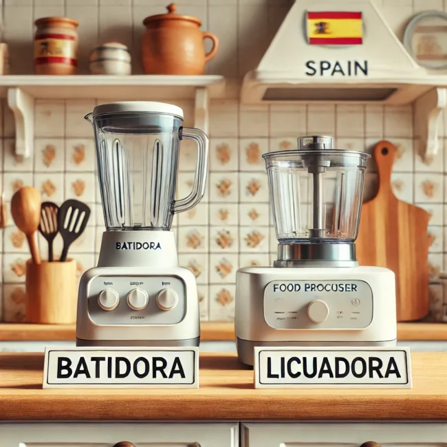 ¿Cómo se llama la batidora en España?