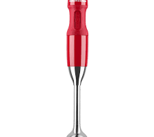 batidora kitchenaid de mano roja